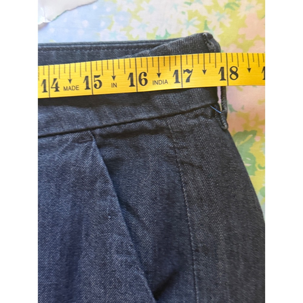 American Eagle | 2026 Baggy Wide-Leg Trouser 12 Short Convertible Denim - Picture 12 of 14